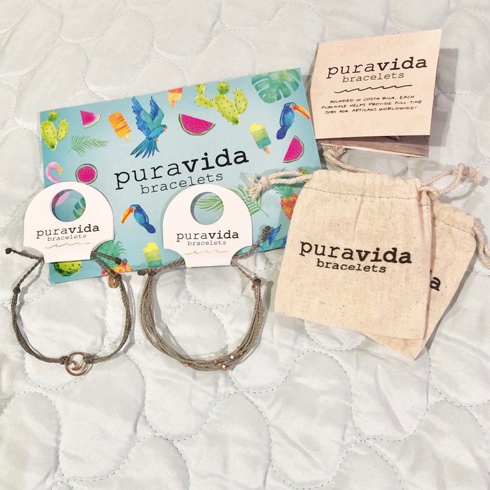 2 Pura Vida Bracelets